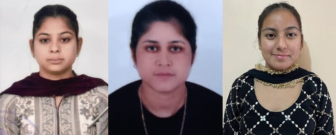 Manpreet got first, Priya got second position